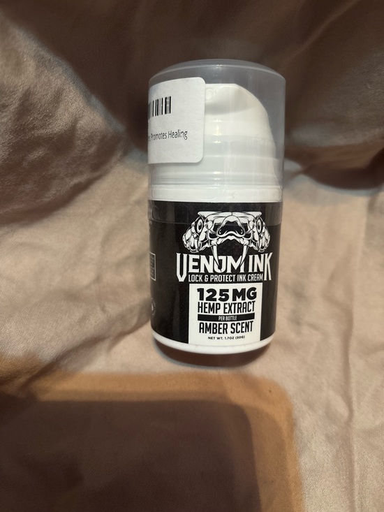 Venom Ink Other - NWT Venom Ink Amber Scent Hemp Extract Lock & Protect Ink Cream - Hard to Find